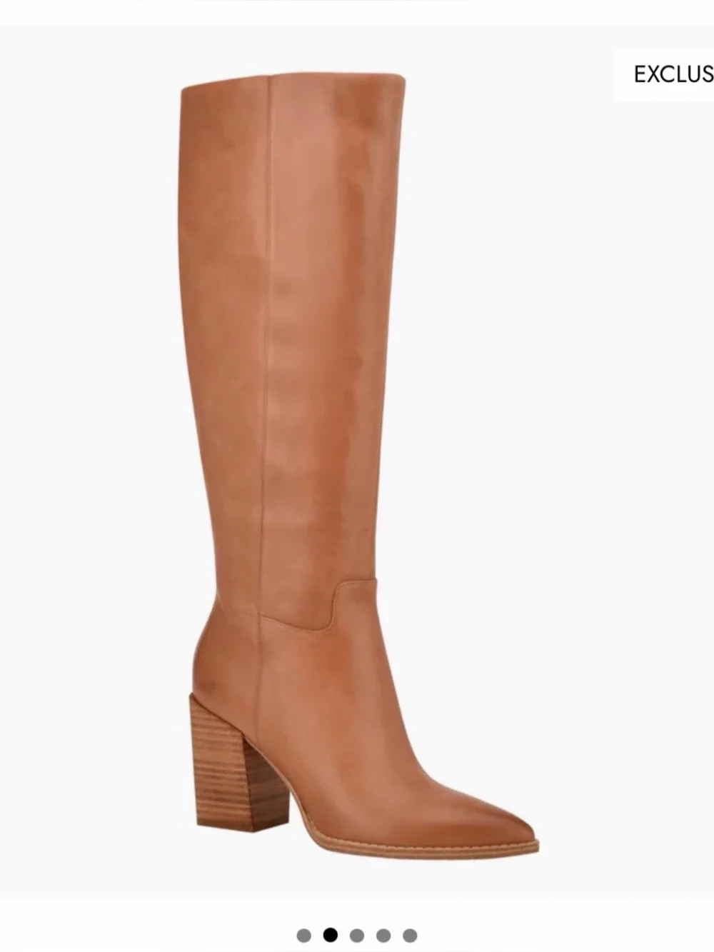 Nine West Brixe Heeled leather boots